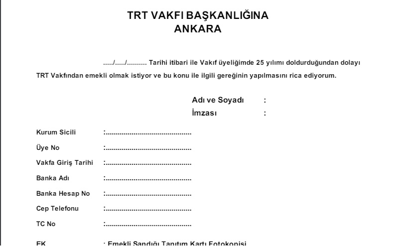 TRT VAKFI